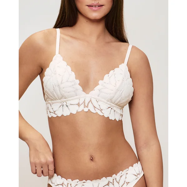 Soutien-gorge triangle en dentelle