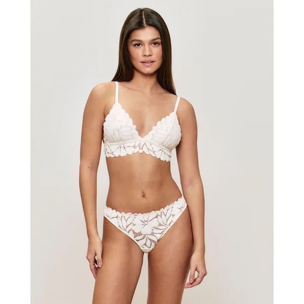 Soutien-gorge triangle en dentelle