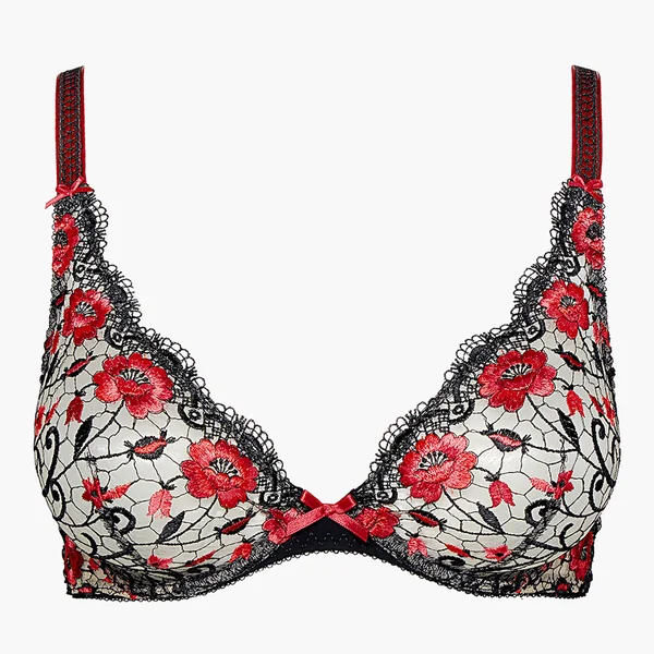 Soutien-gorge triangle plongeant armatures Aubade FIEVRE ANDALOUSE carmen Aubade Fièvre Andalouse