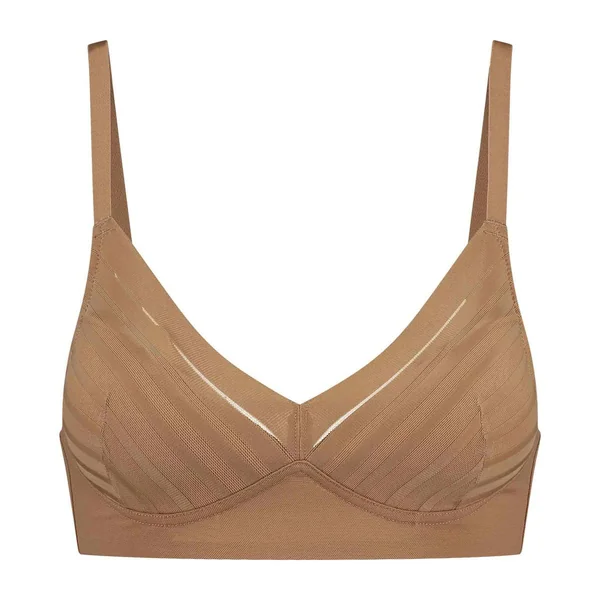 Soutien-gorge triangle sans armatures Marron Bye Bra Powermesh Shapewear Bye Bra