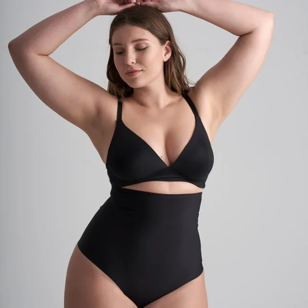 Soutien-gorge triangle sans armatures Noir Bye Bra Sculpting Shapewear Bye Bra