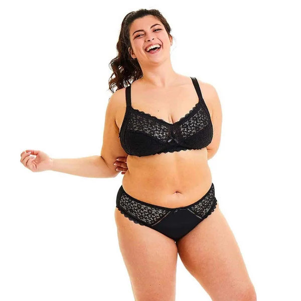 Soutien-gorge triangle sans armatures - Noir Pomm Poire ELENA Pomm Poire
