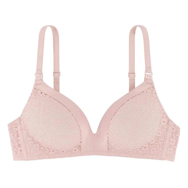 Soutien-gorge triangle sans armatures - Rose QUARTZ en coton Dorina