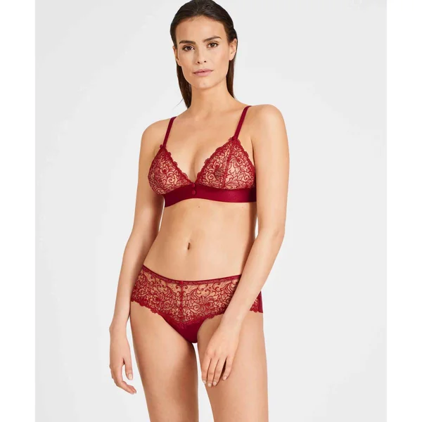 Soutien-gorge triangle sans armatures - Rouge Aubade Miss Karl Aubade