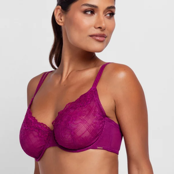 Soutien-Gorge à armature non rembourré fuchsia rose Dorina