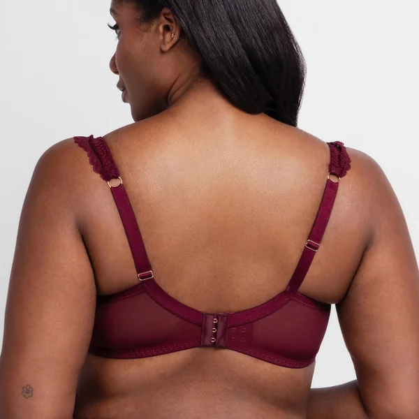 Soutien-Gorge à armature non rembourré rouge Dorina