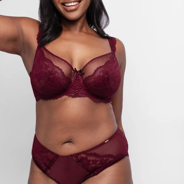 Soutien-Gorge à armature non rembourré rouge Dorina