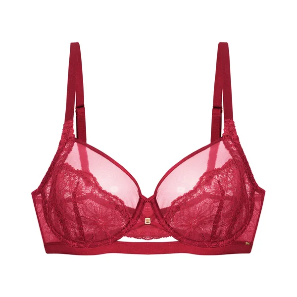 Soutien-gorge à armature non rembourré rouge Dorina