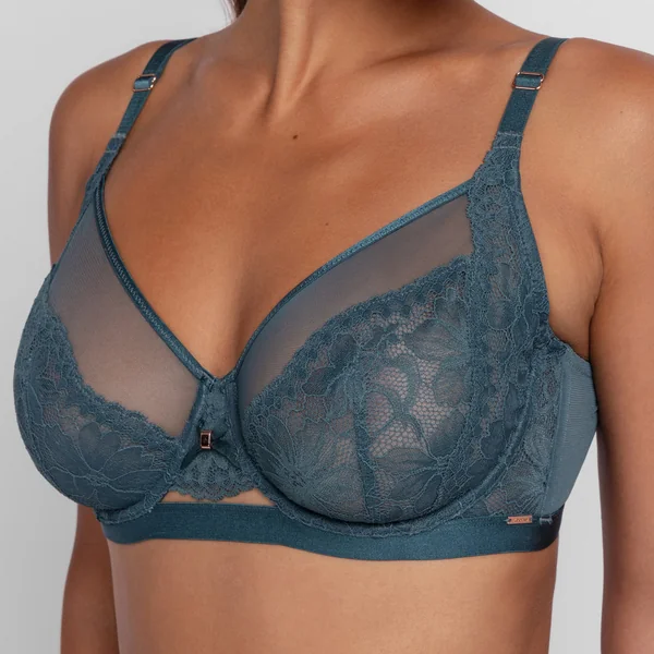 Soutien-Gorge à armature non rembourré vert Dorina