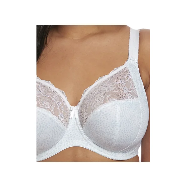 Soutien-gorge à armatures avec basques MORGAN 4110 BLANC