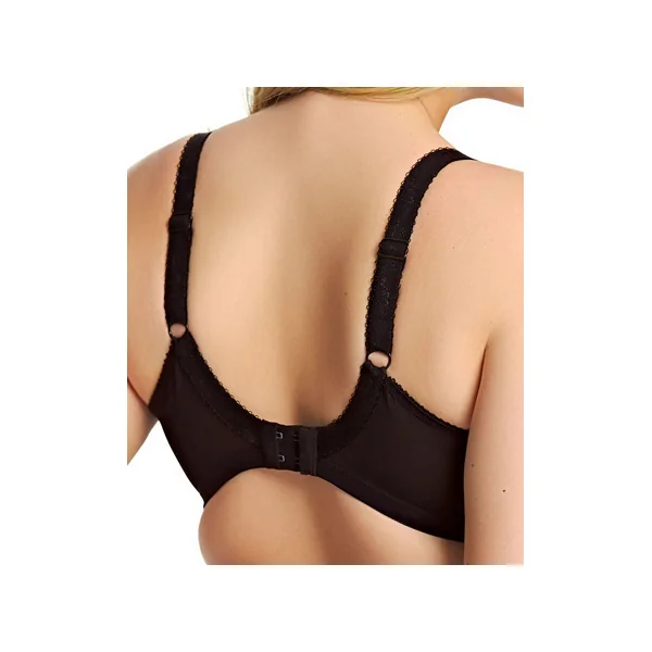 Soutien-gorge à armatures avec basques MORGAN 4110 EBONY