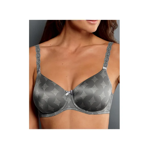Soutien-gorge à armatures avec bonnets prémoulés Mila 5697 GRIS FONCE