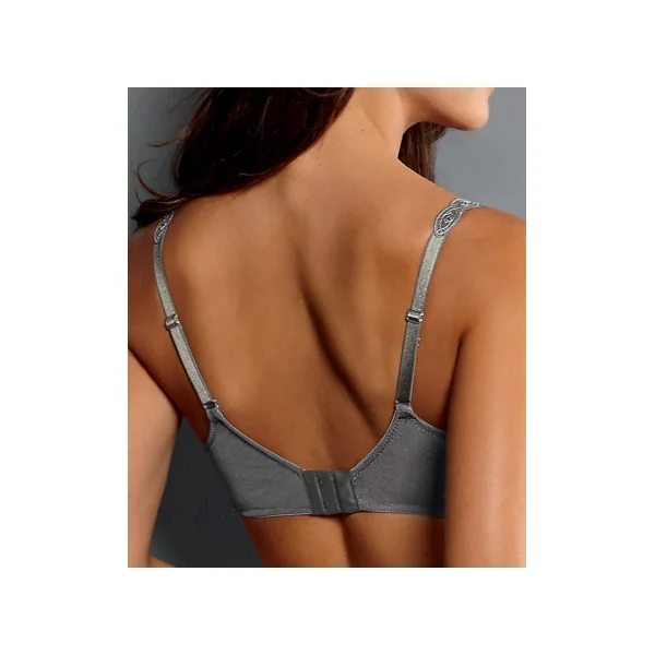 Soutien-gorge à armatures avec bonnets prémoulés Mila 5697 GRIS FONCE