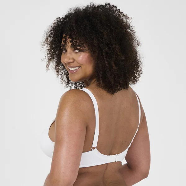 Soutien-gorge à armatures blanc en coton Bestform