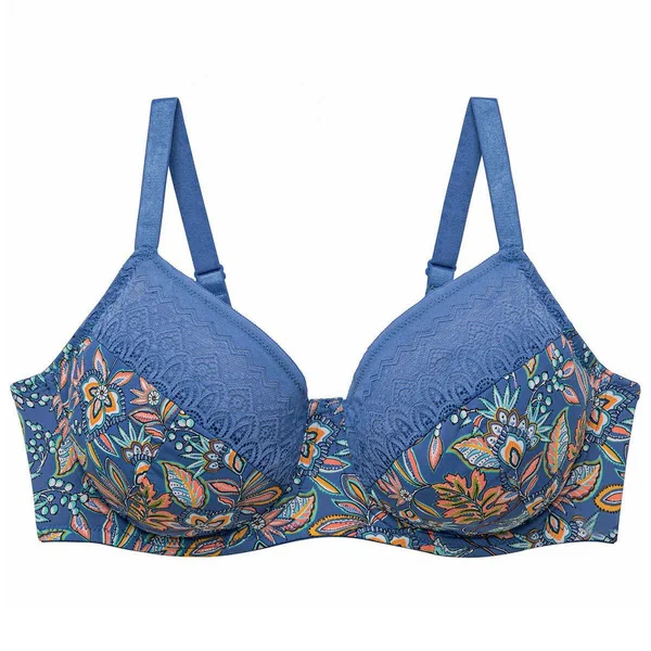 Soutien-gorge à armatures bleu Gazette Pomm Poire