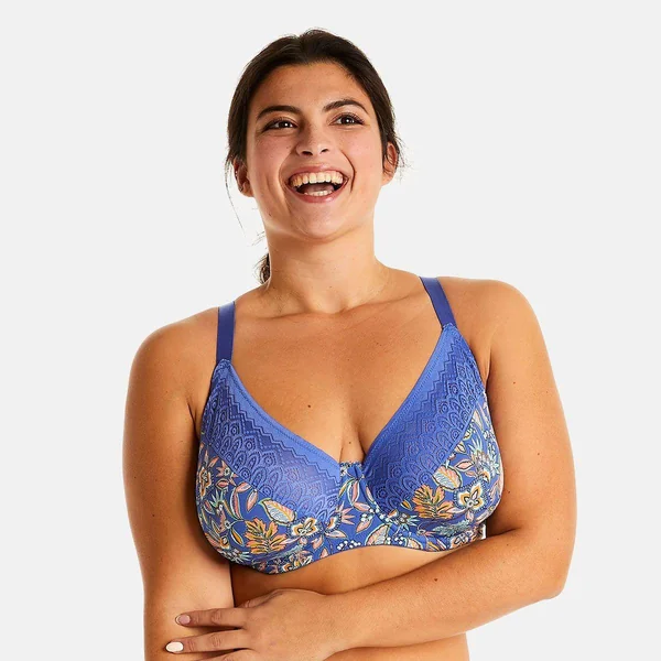 Soutien-gorge à armatures bleu Gazette Pomm Poire