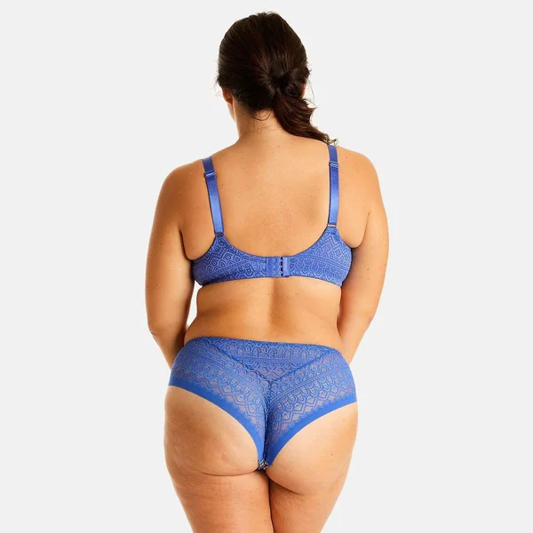 Soutien-gorge à armatures bleu Gazette Pomm Poire