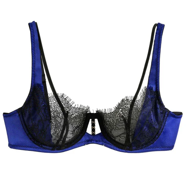 Soutien-gorge à armatures bleu Illégal Pomm Poire