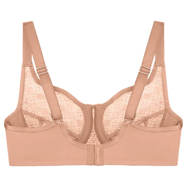 Soutien-gorge à armatures en dentelle grand confort 9855 cappuccino