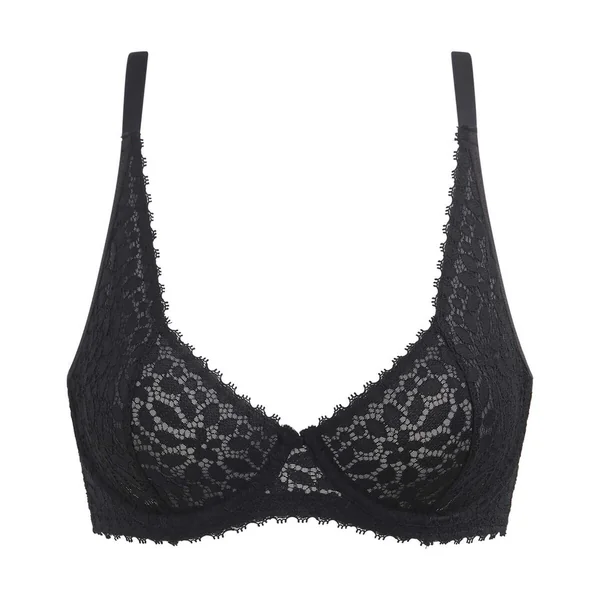 Soutien-gorge à armatures en dentelle - Noir Dim
