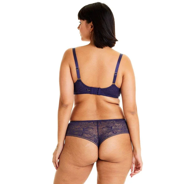 Soutien-gorge à armatures grand maintien bleu Diabolique Pomm Poire
