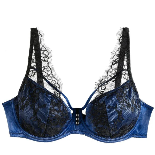 Soutien-gorge à armatures grand maintien bleu Illégal Pomm Poire