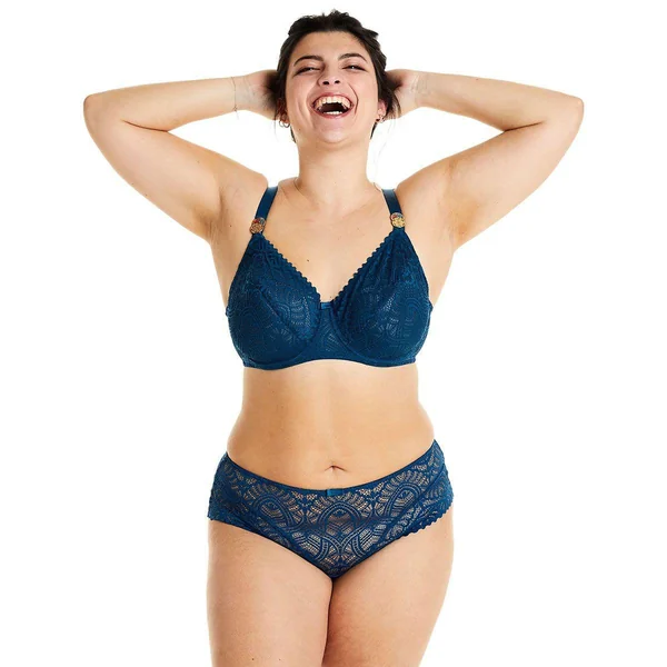 Soutien-gorge à armatures grand maintien - Bleu Pomm Poire