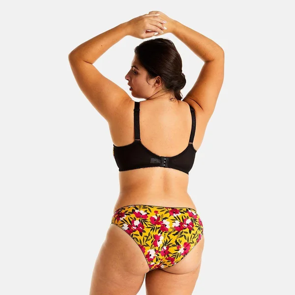 Soutien-gorge à armatures grand maintien jaune Shaker Pomm Poire