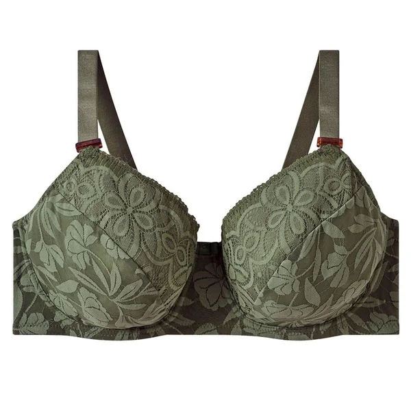 Soutien-gorge à armatures grand maintien kaki Apologie vert Pomm Poire