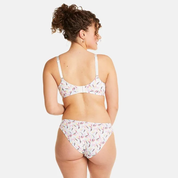 Soutien-gorge à armatures grand maintien multico blanc Entracte multicolore Pomm Poire