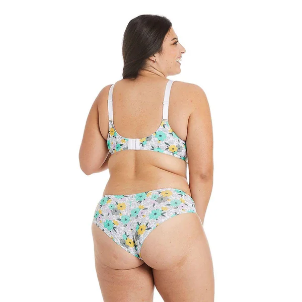 Soutien-gorge à armatures grand maintien multico blanc Roulotte multicolore Pomm Poire
