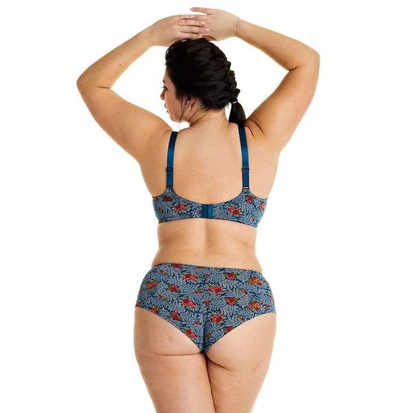 Soutien-gorge à armatures grand maintien multico bleu Paprika Pomm Poire