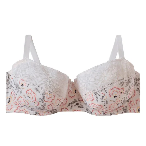 Soutien-gorge à armatures grand maintien multico ivoire Palanquin multicolore Pomm Poire