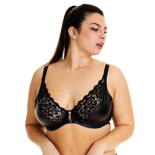 Soutien-gorge à armatures grand maintien noir Epilogue Pomm Poire