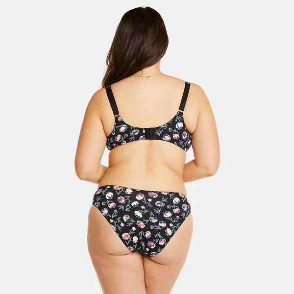 Soutien-gorge à armatures grand maintien noir Impériale Pomm Poire