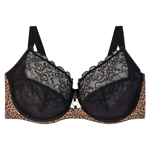 Soutien-gorge à armatures grand maintien noir Samsara Pomm Poire