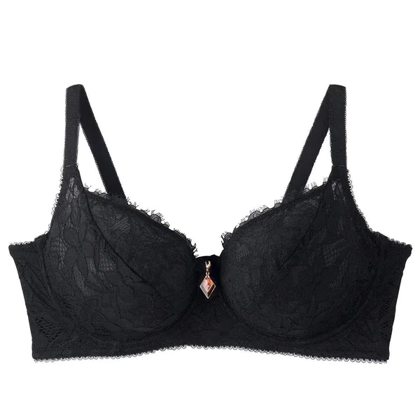 Soutien-gorge à armatures grand maintien noir Shaker Pomm Poire