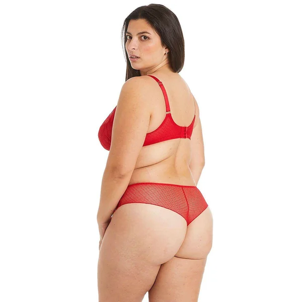 Soutien-gorge à armatures grand maintien rouge Sangria Pomm Poire