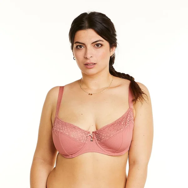 Soutien-gorge à armatures grand maintien terracotta Palanquin marron Pomm Poire
