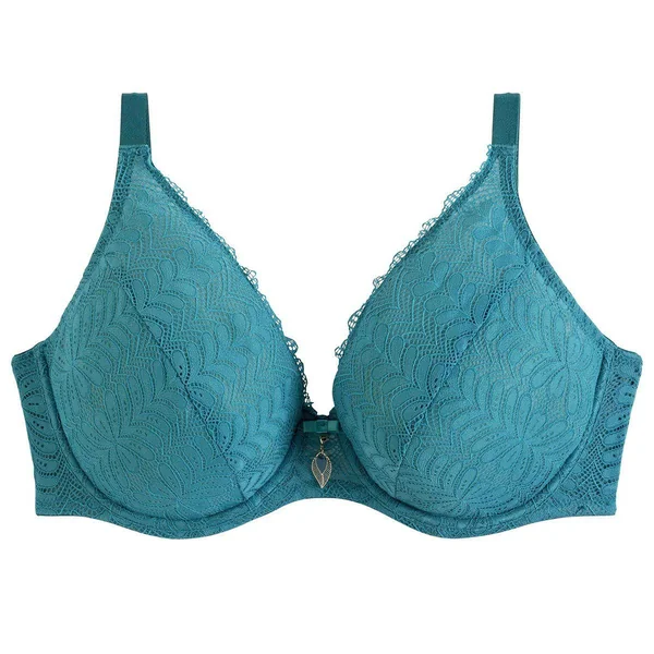 Soutien-gorge à armatures grand maintien turquoise Index bleu Pomm Poire