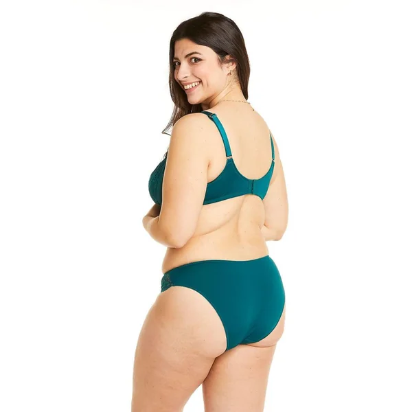 Soutien-gorge à armatures grand maintien vert Impériale Pomm Poire