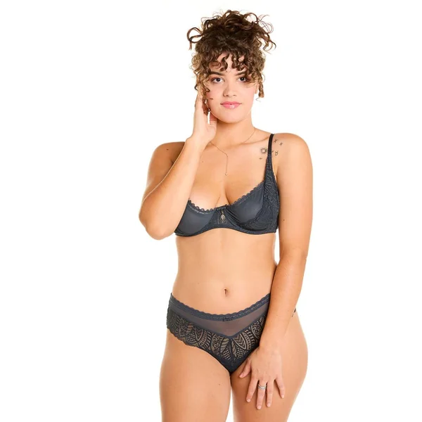 Soutien-gorge à armatures gris Abeille Pomm Poire
