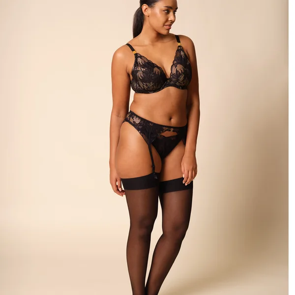 Soutien-gorge à armatures hautes sans rembourrage - Noir Gossard