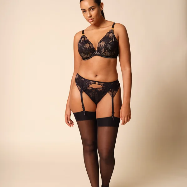 Soutien-gorge à armatures hautes sans rembourrage - Noir Gossard