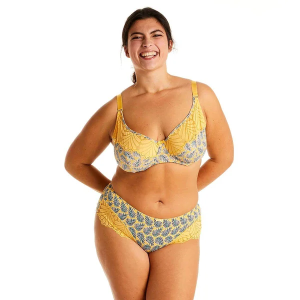 Soutien-gorge à Armatures - Jaune Pomm poire Turlututu Pomm Poire