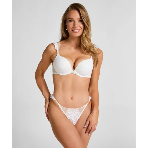 Soutien-gorge à armatures maximiseur préformé Posie - Blanc
