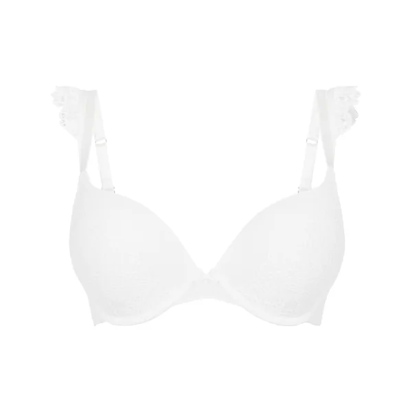 Soutien-gorge à armatures maximiseur préformé Posie - Blanc