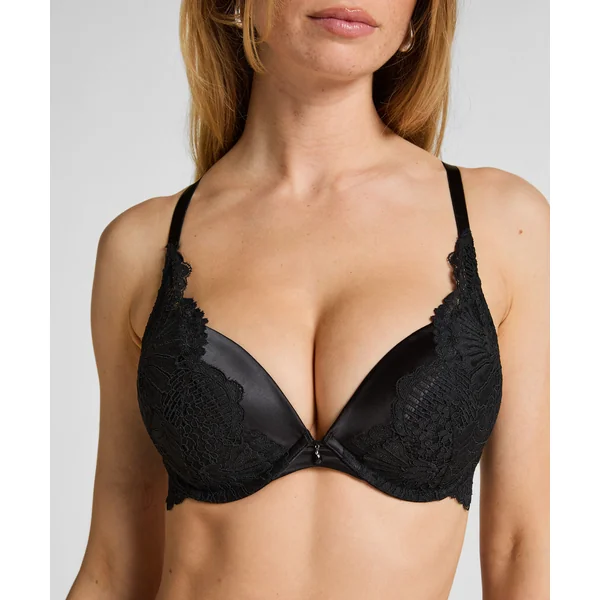 Soutien-gorge à armatures maximiseur préformé Whitney - Noir