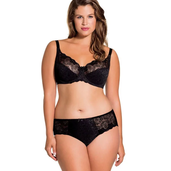 Soutien-Gorge à Armatures Noir Dorina Philippa
