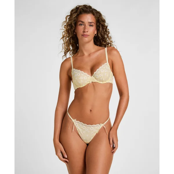 Soutien-gorge à armatures non préformé Gaia - Jaune